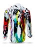 Herren Langarm Hemd PARADIES – GERMENS artfashion – 100 % Baumwolle - Größe 4XL