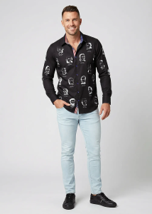 Descubre las camisas de colores para hombre de la colección PRESIDENTS OF THE USA NIGHT...