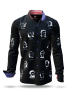 Descubre las coloridas camisas de hombre con botones de la colección PRESIDENTS OF THE USA NIGHT, 100 % algodón