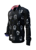 Casual Long Sleeve Shirts PRESIDENTS OF THE USA (NIGHT) – GERMENS artfashion – 100 % Cotton - Size 4XL