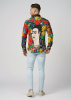Hemd Herren BLUMEN MEXICOS – GERMENS artfashion – 100 % Baumwolle - Größe 5XL