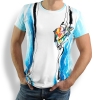 ausgefallene T-Shirts für Männer - TIKITIKI – 100 % BW - 100 % Baumwolle - GERMENS artfashion - Größen S bis 5XL