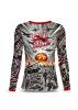 Camiseta de manga larga para mujer STOP NOW! - GERMENS artfashion