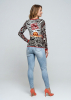 STOP NOW! Antikrieg Langarmshirt Damen - 100 % Baumwolle - GERMENS artfashion