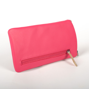 Estuche para gafas rosa para mujer y hombre: elegante estuche de cuero