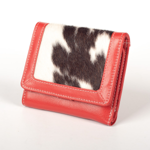 Monedero rojo para mujer y hombre con...
