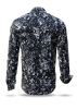 Herrenhemden Langarm GRAVUR BLACK – GERMENS artfashion – 100 % Baumwolle - Größe L
