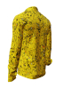 Herren Hemden Langarm GRAVUR YELLOW – GERMENS artfashion – 100 % Baumwolle - Größe 6XL