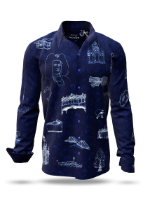 Descubre las camisas para hombre ELBFLORENZ DRESDEN PHIRSAND - 100 % algodón