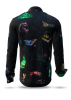 Button down Hemd ELBFLORENZ DRESDEN NIGHTFEVER – GERMENS artfashion – 100 % Baumwolle - Größe 6XL