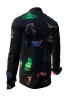 Button down Hemd ELBFLORENZ DRESDEN NIGHTFEVER – GERMENS artfashion – 100 % Baumwolle - Größe XXL