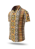Kurzarmhemd Herren Sommer GOLDEN TWENTIES – GERMENS artfashion – 100 % Baumwolle - Größe 4XL