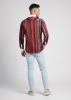 Hemd Herren ALPHA CENTAURI RED – GERMENS artfashion – 100 % Baumwolle - Größe 4XL