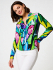 Blusa original para mujer - FIORE ASTRATTA - 100 % algodón - GERMENS artfashion - Tallas de la XS a la 3XL