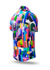 Kurzarmhemd Herren Sommer CITY OF FANTASY – GERMENS artfashion – 100 % Baumwolle - Größe 5XL