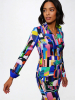 ausgefallene Damenbluse für Damen - CITY OF FANTASY - 100 % Baumwolle - GERMENS artfashion - Größen XS bis 3XL