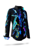 Damenbluse NEON SAXOPHONE - GERMENS artfashion - 100 % Baumwolle - Größe 3XL