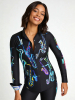 Hemd Bluse Damen NEON SAXOPHONE - GERMENS artfashion - 100 % Baumwolle - Größe S