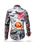 Bluse Damen STOP NOW! - GERMENS artfashion - 100 % Baumwolle - Größe S