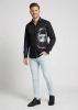 Descubre las camisas de colores para hombre TYPEWRITER KARL MARX BLACK - 100 % algodón