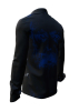 Camisas para hombre TYPEWRITER KARL MARX BLACK – GERMENS artfashion – 100 % algodón - Talla 4XL
