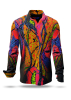 Descubre las camisas de colores para hombre AFRICAN DREAM - 100 % algodón