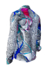 Herren Langarm Hemd QUADROPHONIE – GERMENS artfashion – 100 % Baumwolle - Größe 5XL