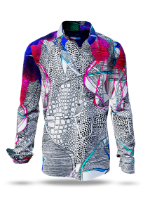 Descubre las camisas de colores para hombre de QUADROPHONIE: 100 % algodón