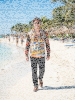 Hemd Herren KINDA SEASICK – GERMENS artfashion – 100 % Baumwolle - Größe 3XL