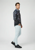 Descubre las camisas de colores para hombre CARROUSEL BLACK - 100 % algodón