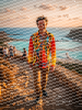 Hemden für Männer NIGHTSUN – GERMENS artfashion – 100 % Baumwolle - Größe 6XL