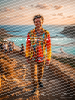 Hemden für Männer NIGHTSUN – GERMENS artfashion – 100 % Baumwolle - Größe XL