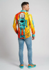 Hemd Herren RETRO ROBOT – GERMENS artfashion – 100 % Baumwolle - Größe XS