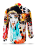 Button down Hemd THE BEST GIRL 1 – GERMENS artfashion – 100 % Baumwolle - Größe S