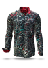 Descubre la camisa oscura para hombre NEKRODRAKE - 100 % algodón