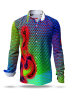 Colorful Button Up Shirts For Men MAGMA - 100 % Cotton