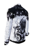 Herren Langarm Hemd WHOLE LOTTA SMOKE – GERMENS artfashion – 100 % Baumwolle - Größe 3XL