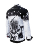 Herren Langarm Hemd WHOLE LOTTA SMOKE – GERMENS artfashion – 100 % Baumwolle - Größe XXL