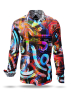 Descubre las camisas de colores para hombre de DAPURITOJO: 100 % algodón