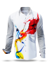 Descubre las camisas de colores para hombre HERZBLUT - 100 % algodón