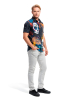 Kurzarmhemd Herren Sommer DIA DE LOS MUERTES – GERMENS artfashion – 100 % Baumwolle - Größe S