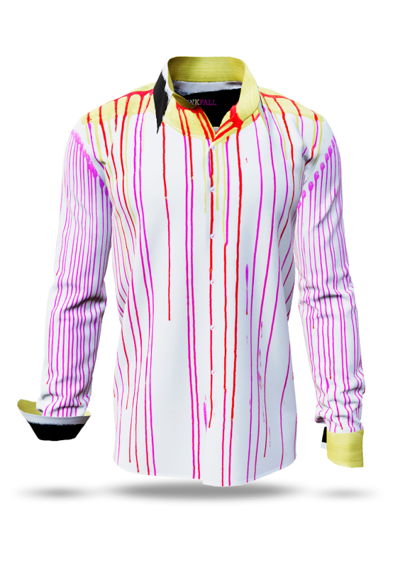 Camisas PINKFALL para hombre - 100 % algodón - GERMENS artfashion