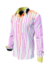 Camisa de manga larga para hombre PINKFALL – GERMENS artfashion – 100 % algodón - Talla 3XL