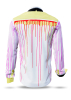 Camisa de manga larga para hombre PINKFALL – GERMENS artfashion – 100 % algodón - Talla XS