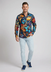Camisas ROYAL BOTANY para hombre - 100 % algodón - GERMENS...