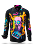 Camisas para hombre DJ PSYCOTAX - 100 % algodón - GERMENS artfashion
