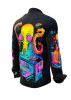 Hemden für Männer DJ PSYCOTAX – GERMENS artfashion – 100 % Baumwolle - Größe 4XL