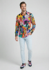Camisa de colores ZIRPA para hombre - 100 % algodón - GERMENS artfashion