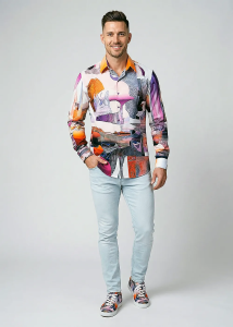 Camisetas ASPHORIA para hombre – 100 % algodón –...