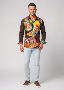 Camisetas MEMENTO MASKARA para hombre - 100 % algodón - GERMENS...